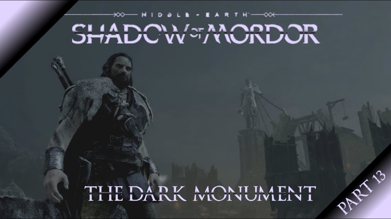 Middle-earth: Shadow of Mordor | The Dark Monument | PS5 Gameplay