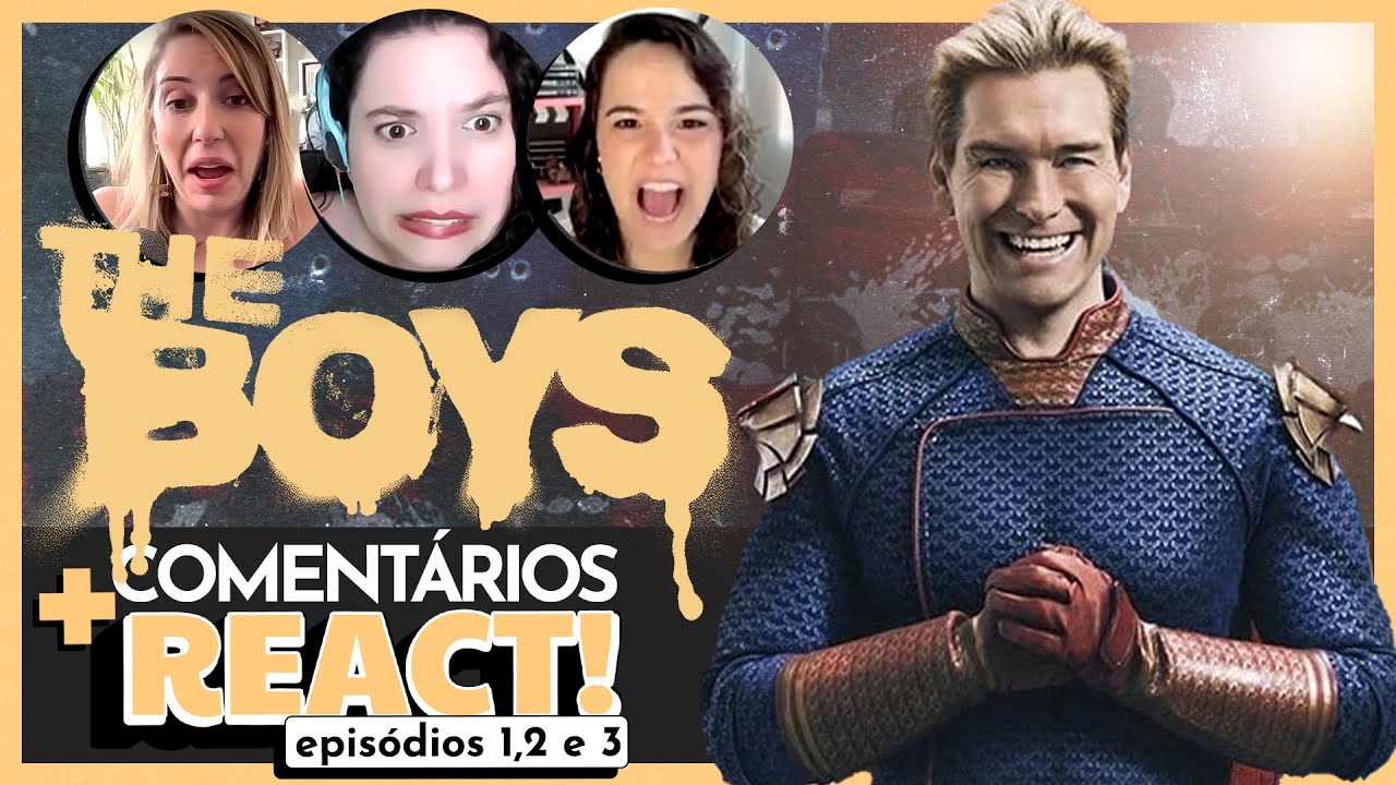 THE BOYS 4: AN&Aacute;LISE EP 1 a 3 - MAIS SURTADOS DO QUE NUNCA | Live das Migas + REACT