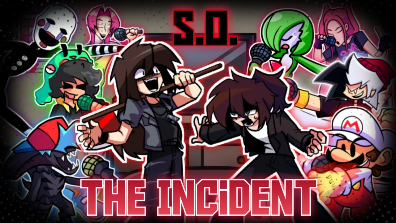 S.O. The Incident cover(But every turn a different character sing it!). - Friday night funkin'