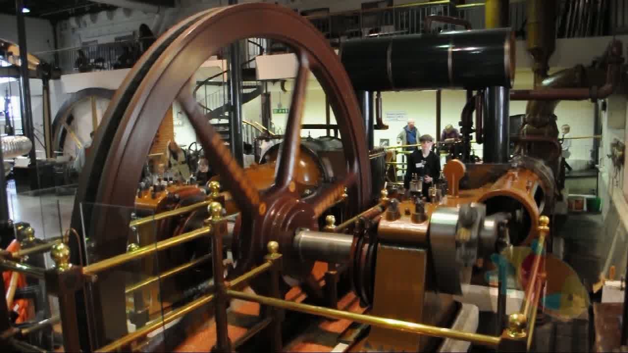 Steam and Diesel Engines at Kew Bridge Steam Museum, London