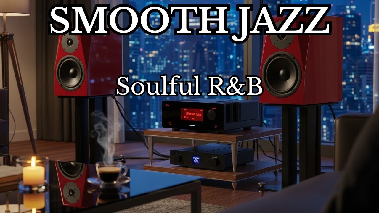 Smooth Jazz, Soul R&B Instrumental 🎷 | Gentle Lounge Music for Relaxing, Focus & Calm Mood