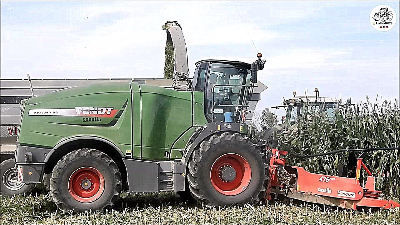 New Fendt Katana 85 + Kemper 475 Plus - ANSELMI - Corn silage 2019