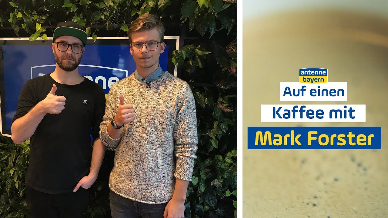 Auf einen Kaffee mit Mark Forster | ANTENNE BAYERN