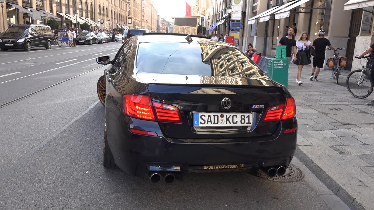 750hp BMW M5 F10 - Crazy Drifts