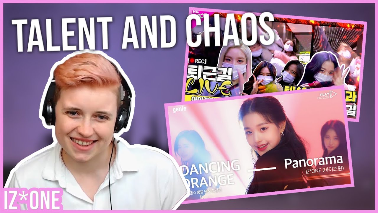 REACTION to IZ*ONE - PANORAMA [PLAY COLOR] & ON THE WAY HOME VERSIONS