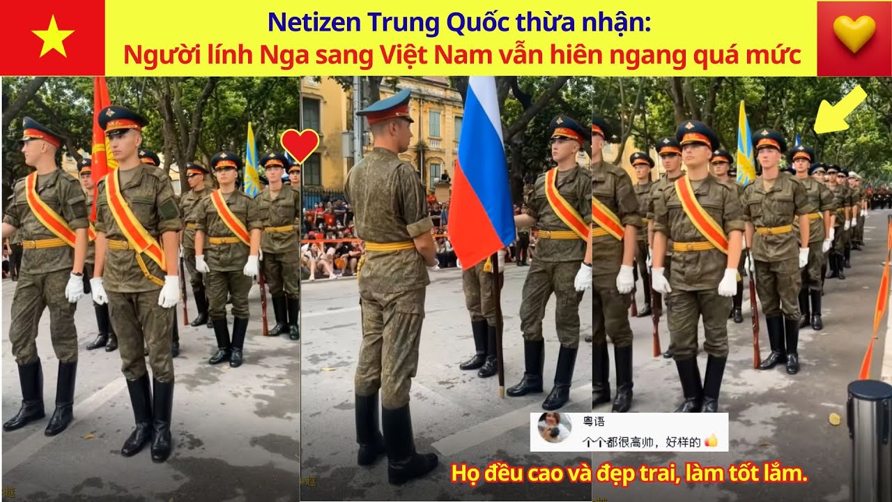 Netizen Trung Quốc thừa nhận: Người l&iacute;nh Nga sang Việt Nam vẫn hi&ecirc;n ngang qu&aacute; mức