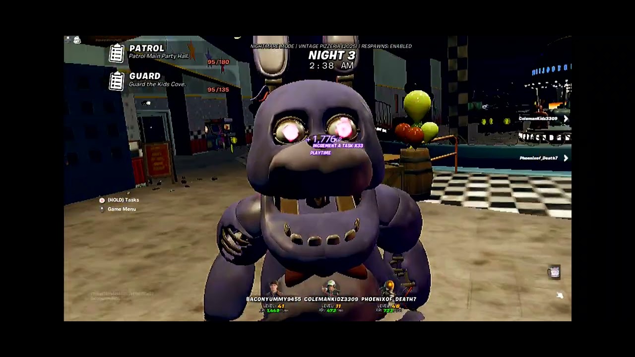 Fortnite: Five nights at Freddy's nightshift survival gameplay no commentary moto