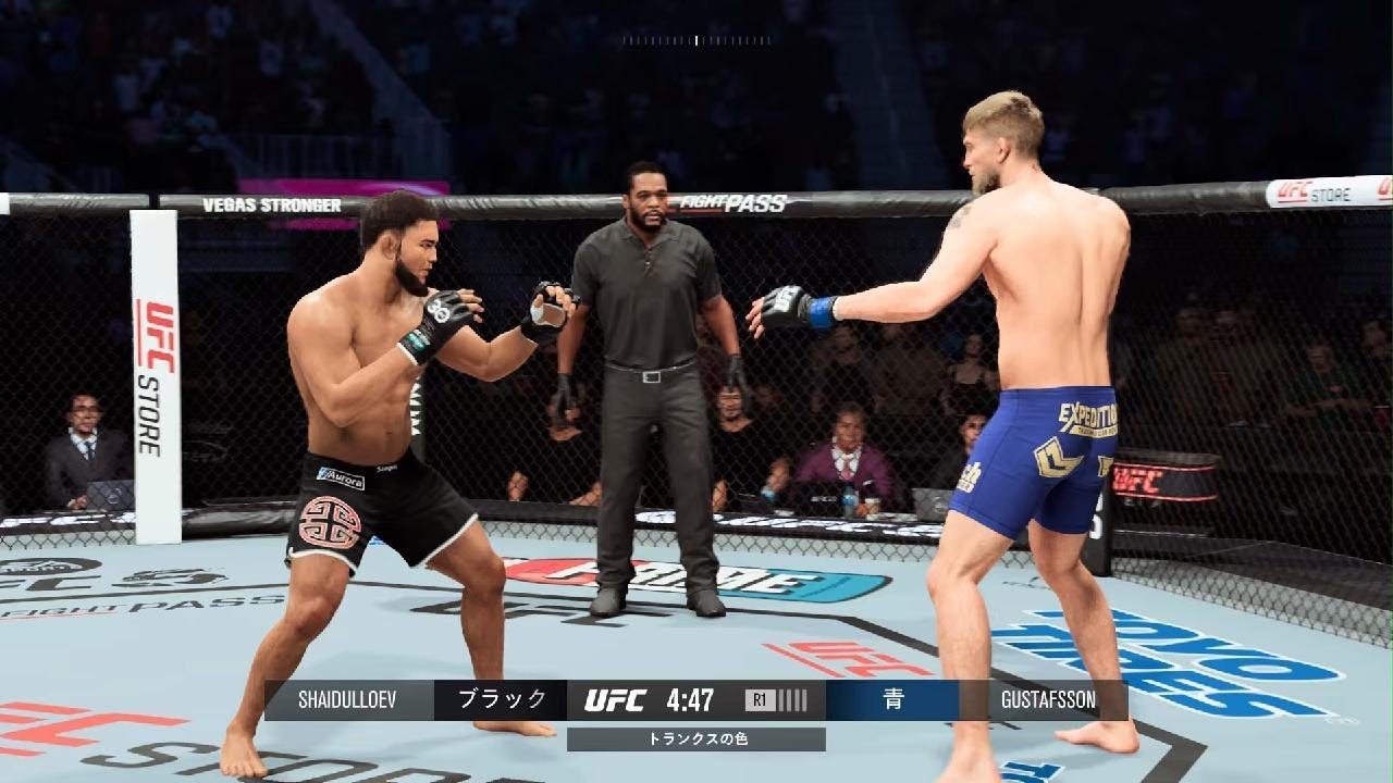 EA SPORTS UFC 5_ラジャブアリ シェイドゥラエフ vs.アレクサンダー グスタフソン Razhabali Shaidulloev vs. Alexander Gustafsson
