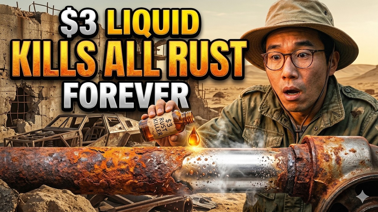 This $3 Roman Secret Makes ANY Metal Rust-Proof FOREVER. The $14B Industry Secret