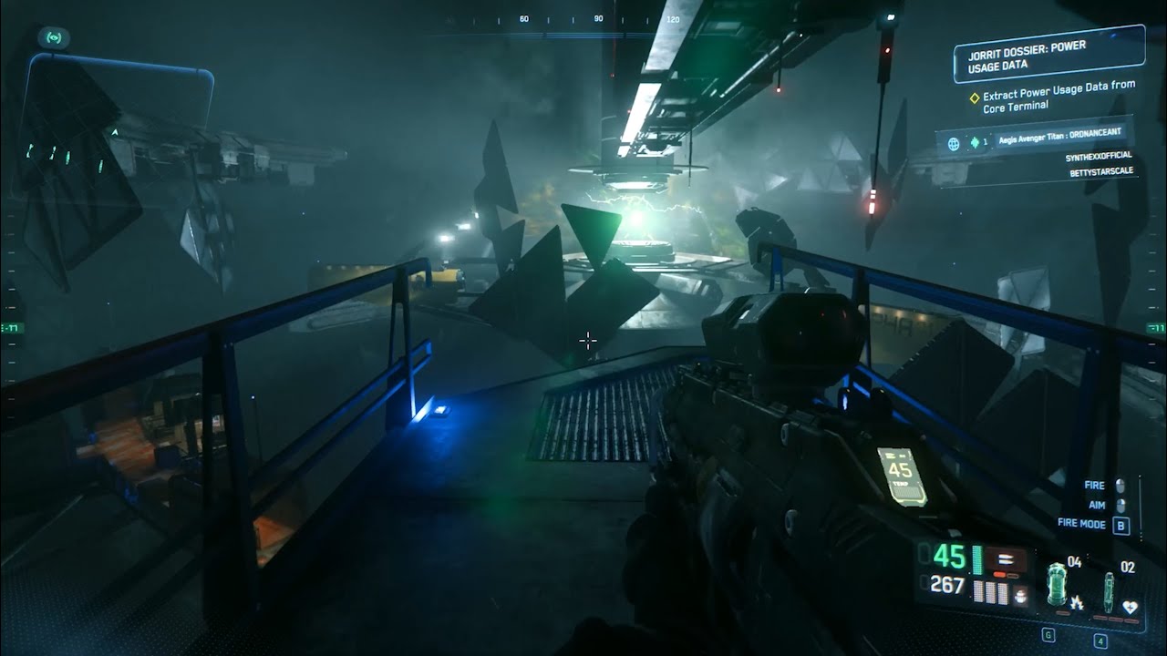 Star Citizen v4.3 Onyx Investigation Mission Power Usage Data