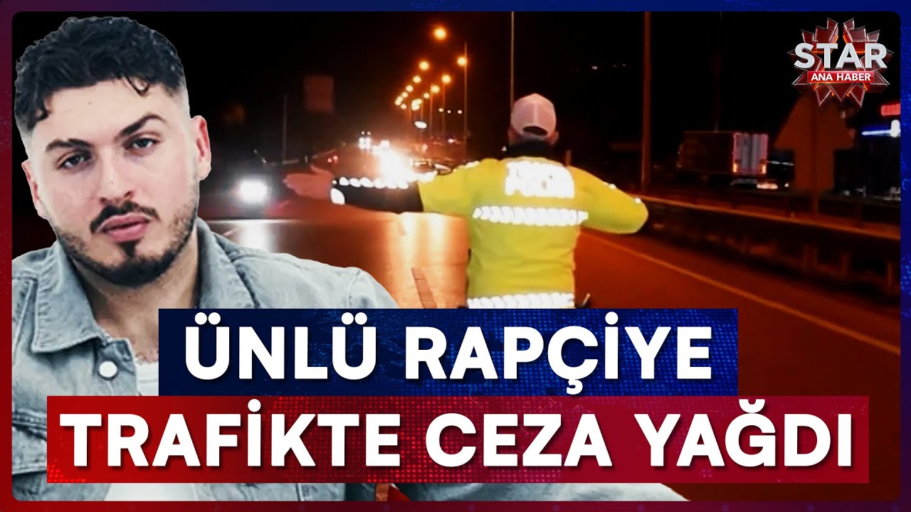 Ünlü Rapçinin Arabası Trafikten Men Edildi | Star Ana Haber