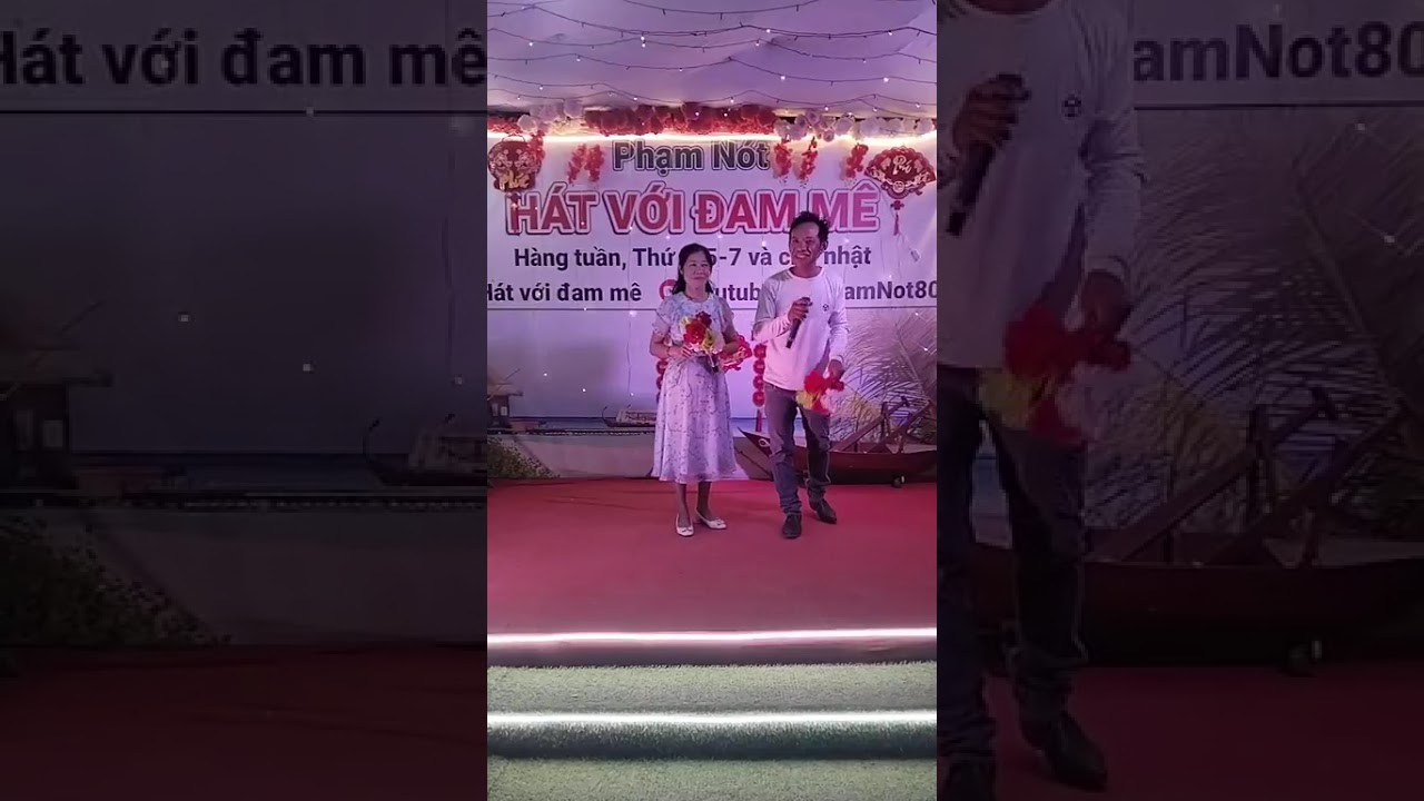 Đừng nói yêu tôi. Lý Mụi song ca cùng với Phạm Nót 
