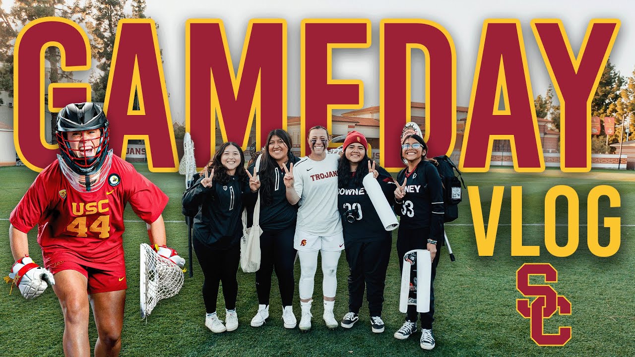 GAME DAY VLOG | MEET THE FANS | DAY IN THE LIFE | d1 LAX HOME GAME | USC LACROSSE VS HPU