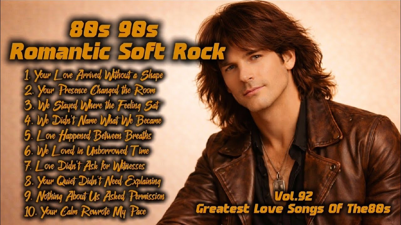 Greatest Love Songs of the 80s | Soft Rock | Your Love Arrived Without a Shape | Playlist Vol.92