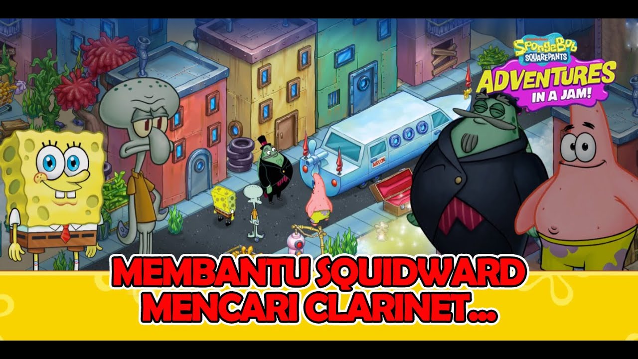 [6] LEVEL 9 - SQUIDWARD KEHILANGAN CLARINETNYA.. - SPONGEBOB ADVENTURES: IN A JAM! [MOBILEGAME]