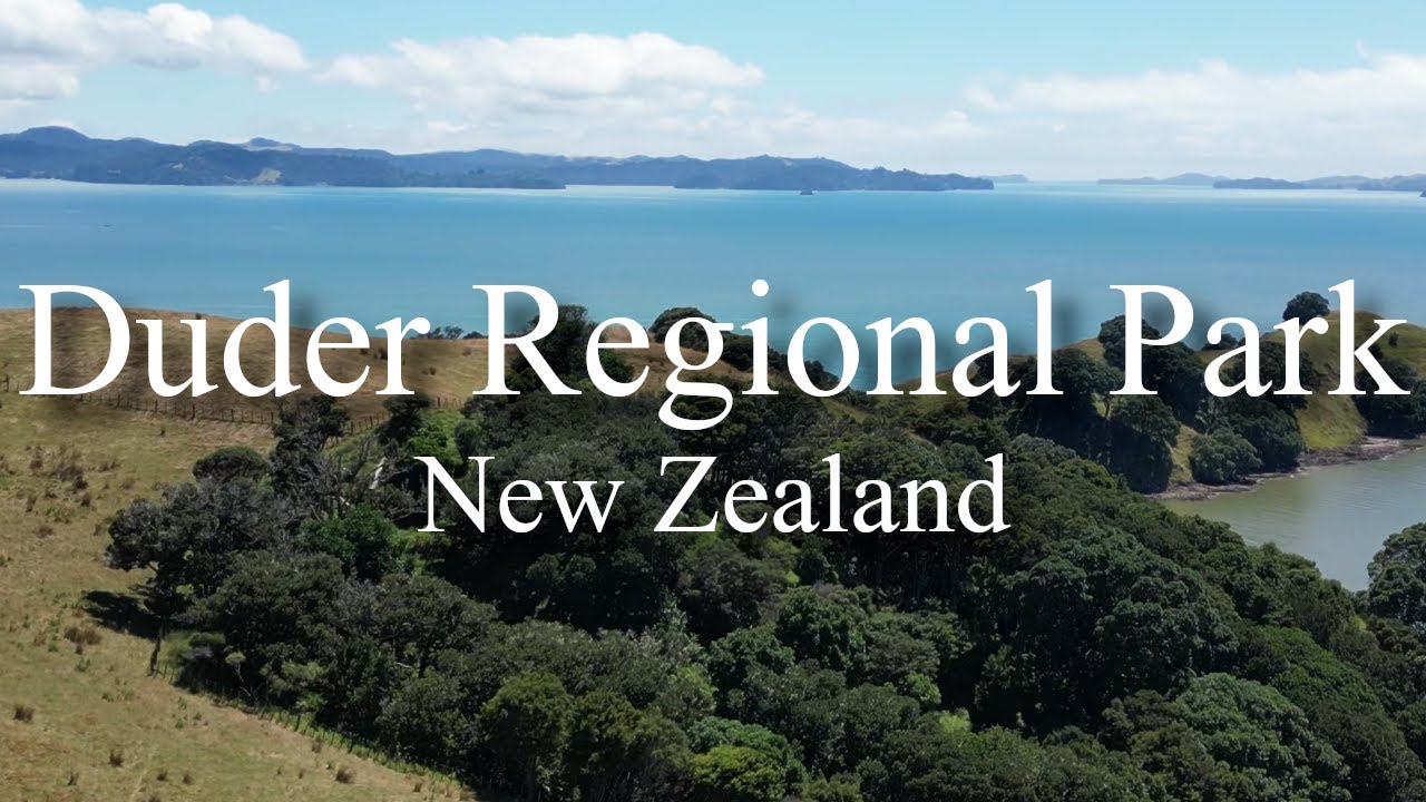 New Zealand - Duder Regional Park - Drone Video