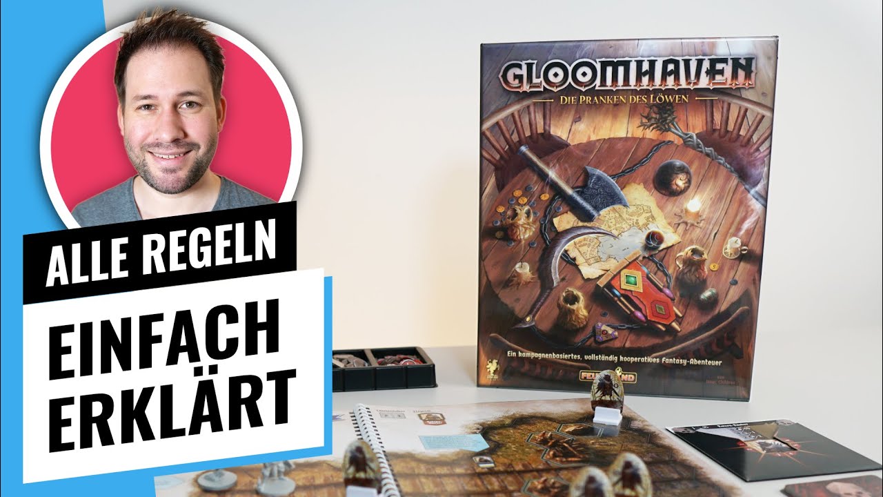 1/5 Gloomhaven: Pranken des Löwen - Alle Regeln - Szenario 1 [Brettspiel]