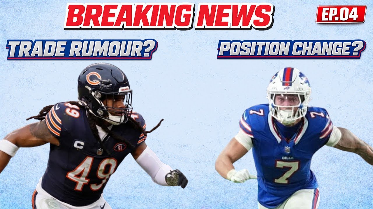 NFL BREAKING NEWS | BUFFALO BILLS TRADE RUMOURS & SIGNING!!!
