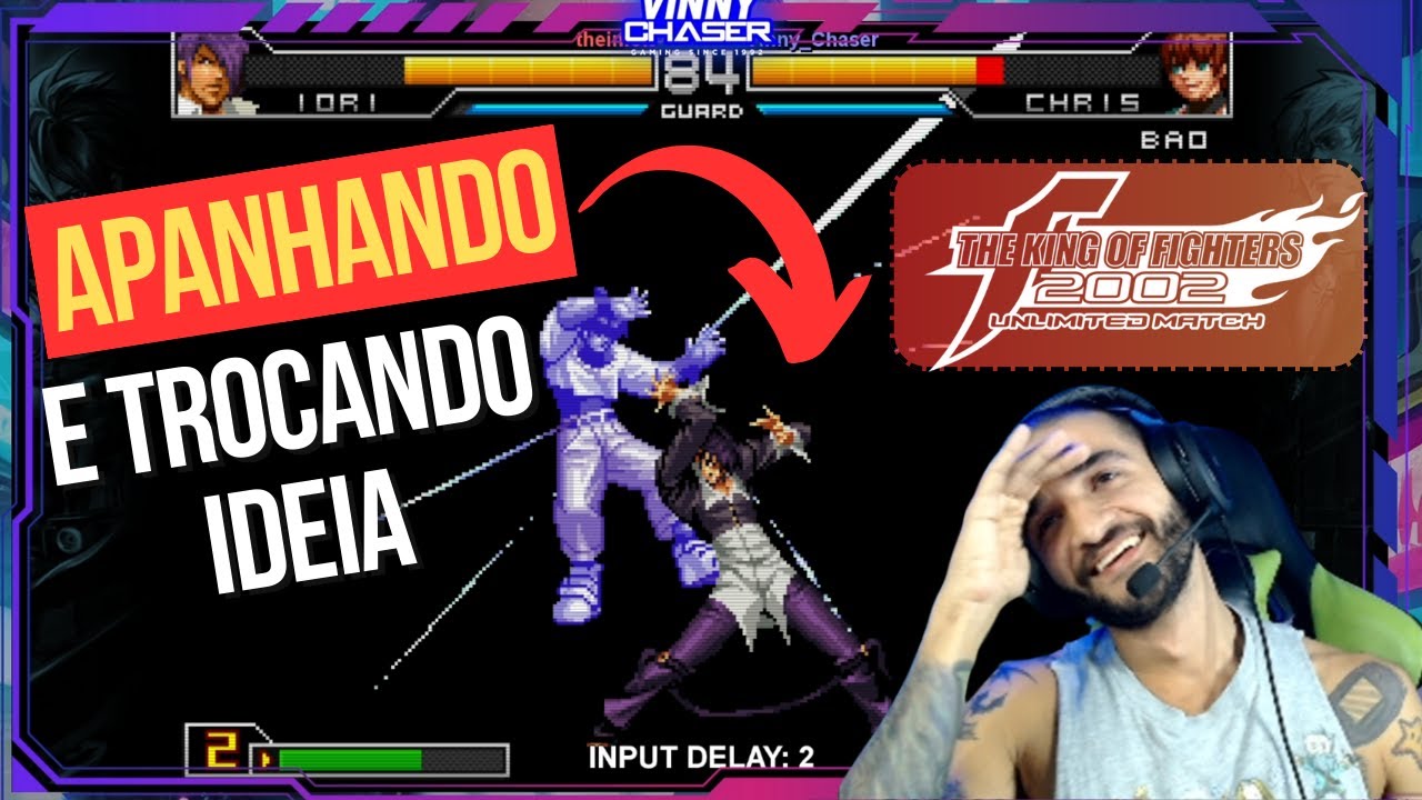Conversando sobre o futuro do canal e jogando o MELHOR KOF DE TODOS!