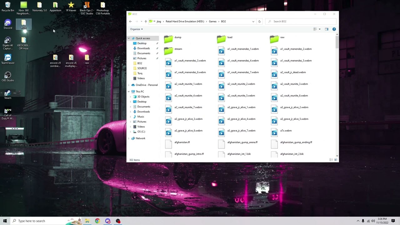 How Load BO2 GSC Mod Menus Onto Xbox360 Neighborhood!