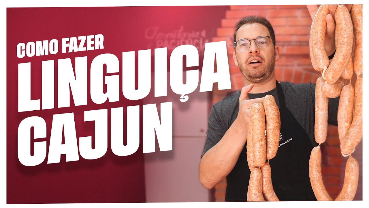 🔥 Linguiça artesanal CAJUN - sabor espetacular!