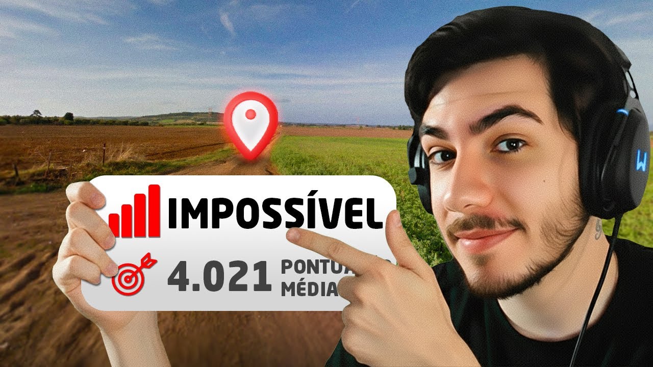 O MAPA MAIS DIFÍCIL DO GEOGUESSR É TUDO ISSO MESMO??