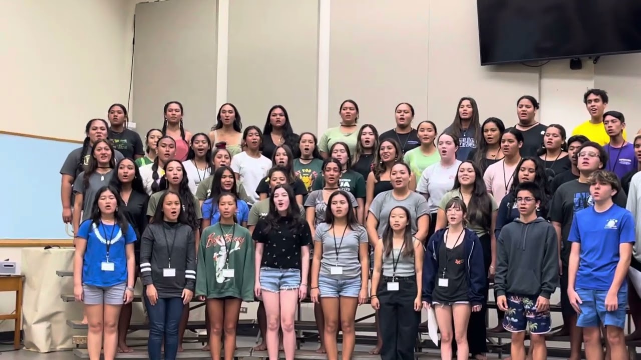 IMUA sung by Kamehameha Schools Concert Glee Club @daynalamfonokalafi1222