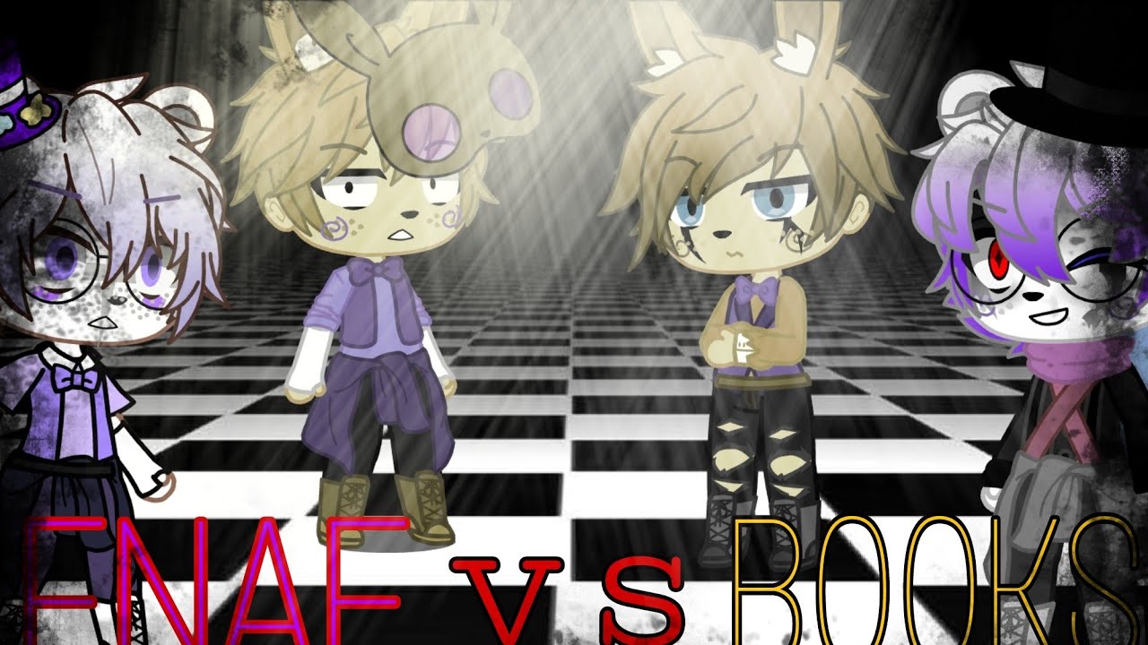 FNAF GAMES VS. FNAF BOOKS | Singing Battle | Gacha Club | Gacha Pink Sheep :3