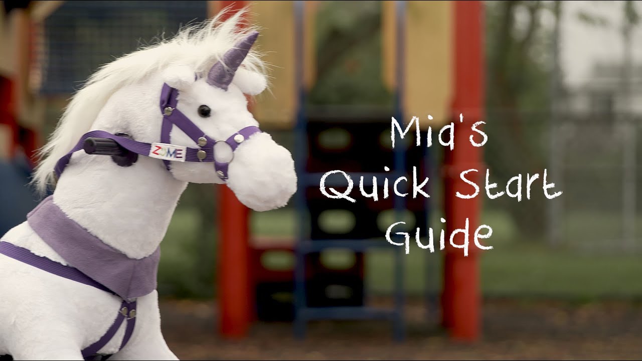 Mia's Power Pony Welcome Video