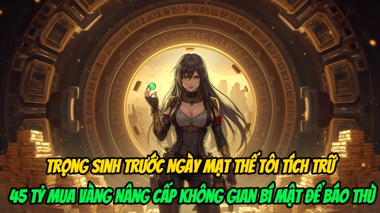 Trọng Sinh Trước Ngày Mạt Thế Tôi Tích Trữ 45 Tỷ Mua Vàng Nâng Cấp Không Gian Bí Mật Để Báo Thù