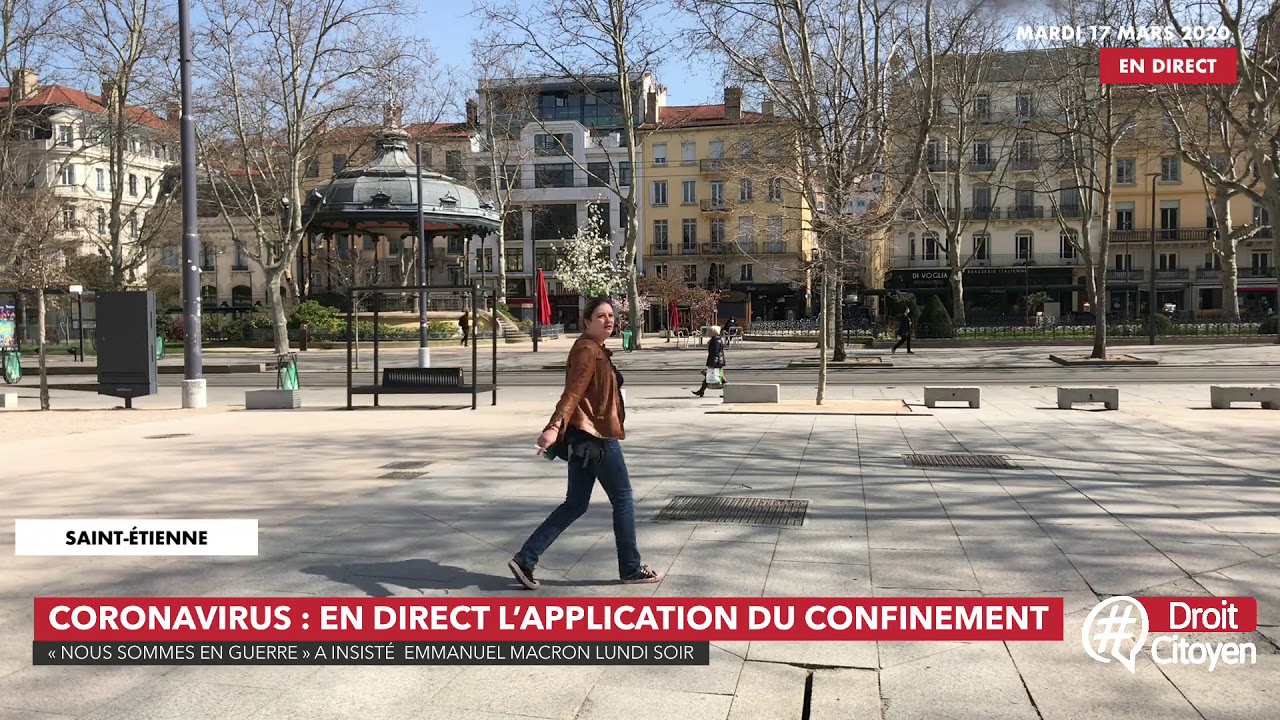 🔴 #CORONAVIRUS : MIDI SONNE À SAINT-ÉTIENNE...