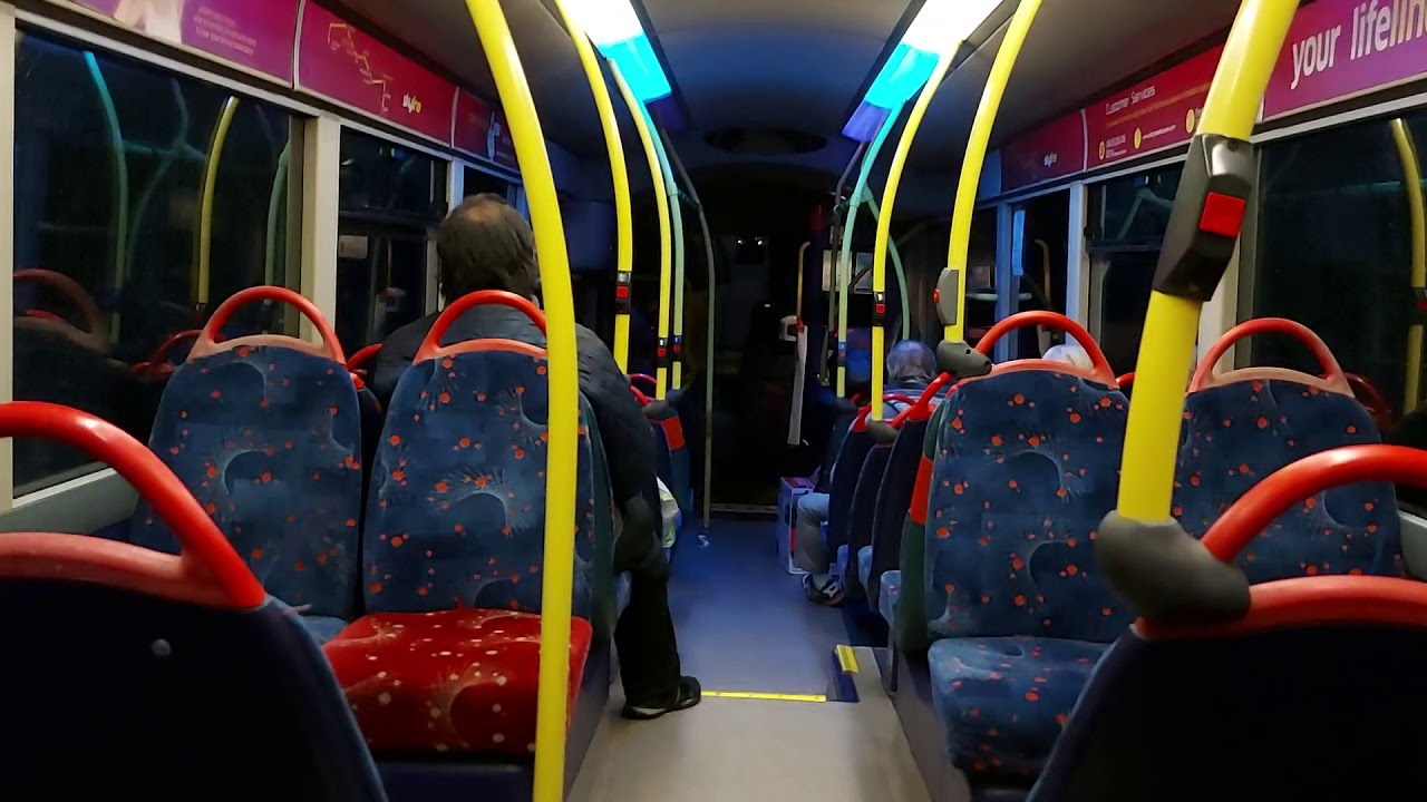 Centrebus Ex High Peak Scania L94UB Wright Solar 693 FN04HTU Busway B Downside To Luton.