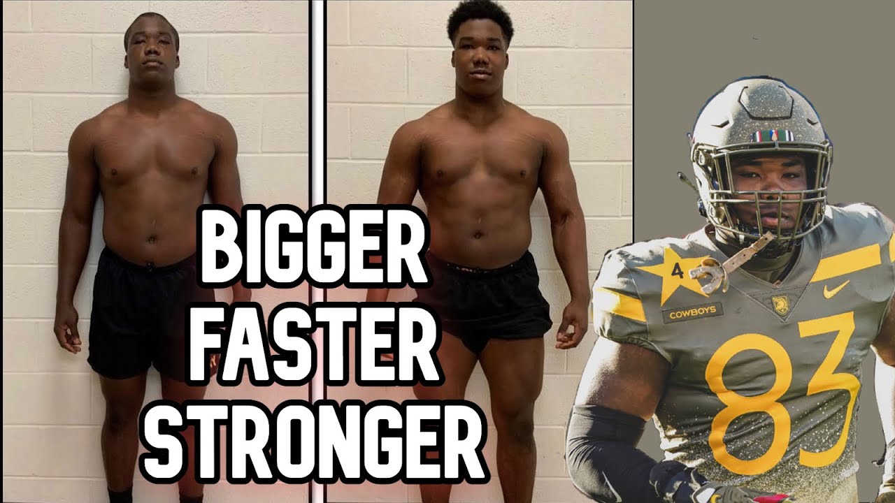 What I Do To Get BIGGER, FASTER, & STRONGER. | D1 Defensive End