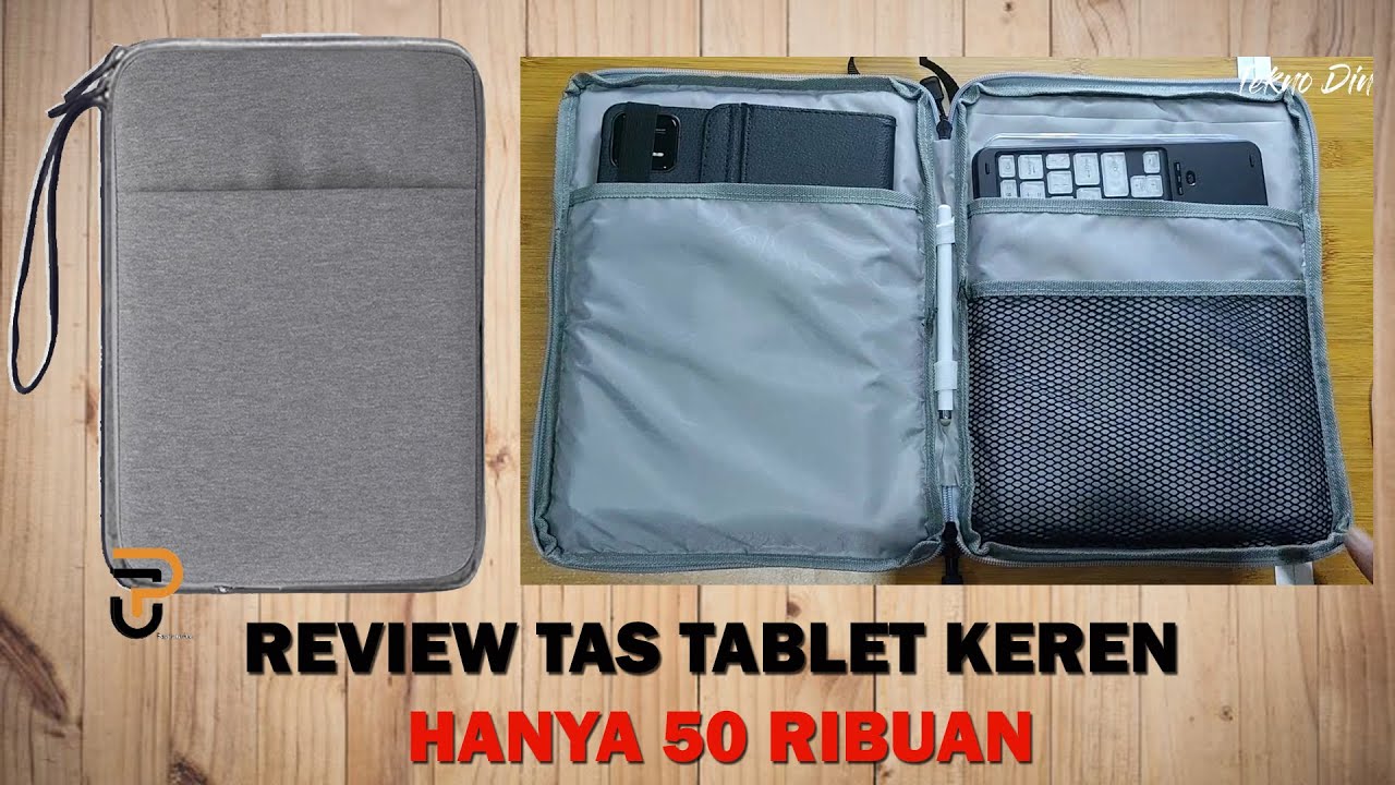 Tas Tablet Keren Ukuran 11-12,8 Inch 50 ribuan | Unboxing dan review