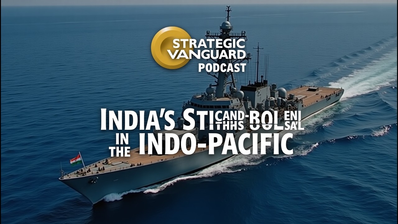 India's Strategic Role in The Indo  Pacific -Power Projection I Strategic Vanguard Podcast