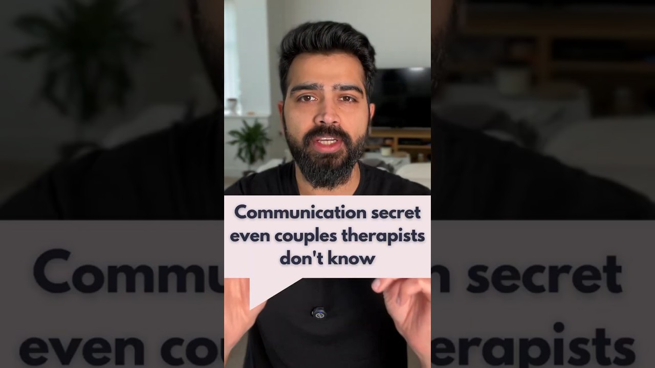Communication secret even couples therapists don't know