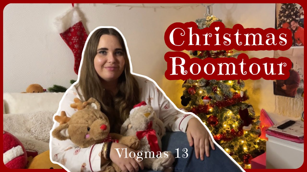 Christmas Roomtour!🎄 - Vlogmas 13