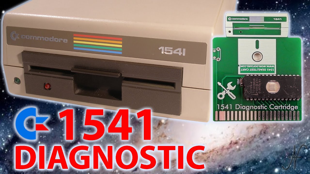 Verificare il drive Commodore 1541 con la 1541 Diagnostic Cartridge by Jani