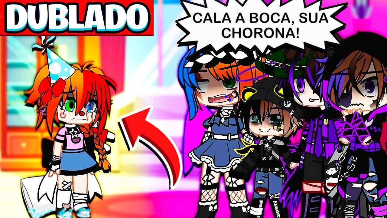 [ DUBLADO ] FAMÍLIA AFTON PR3SA COM APENAS UMA EMOÇÃO 😈 | MINI FILME GACHA CLUB