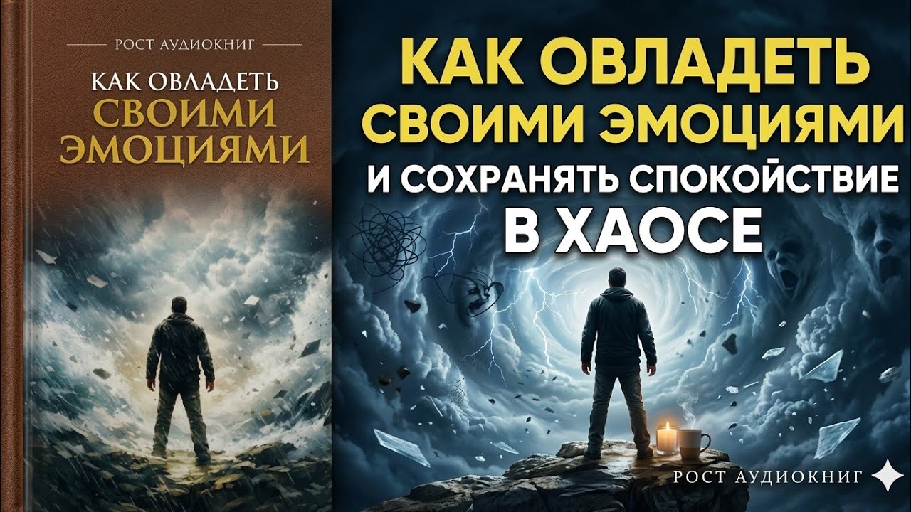 Как Контролировать Эмоции и Оставаться Спокойным в Любой Ситуации | Аудиокнига