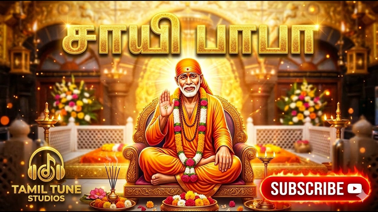 சாய்பாபா @tamiltunestudios @sargamtamildevotional @saibaba3350 @tamildevotionalbeats