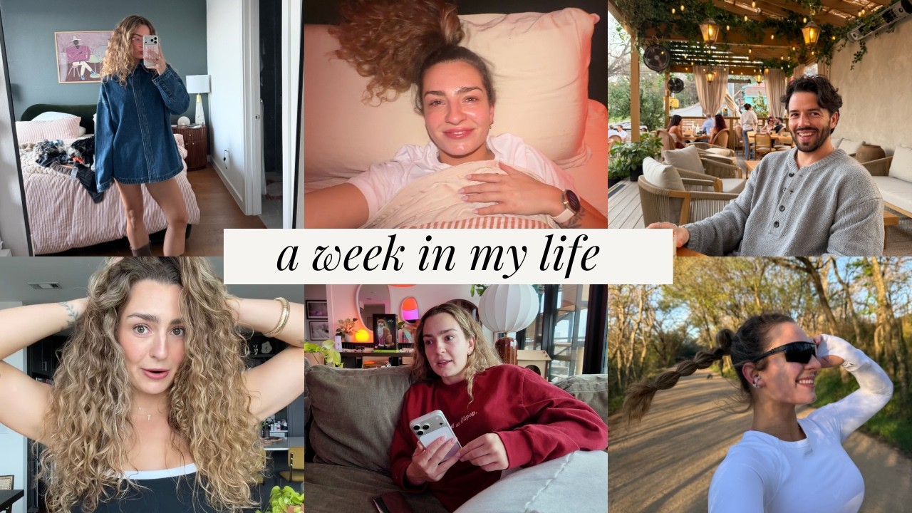 a week in my life: a lot of running, yapping, and trying to get it together