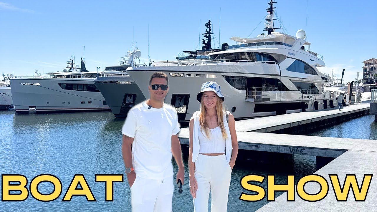 Kupujeme loď?!🛥️Nejluxusnější jachty na jednom místě | Největší veletrh lodí | Palm Beach Boat Show