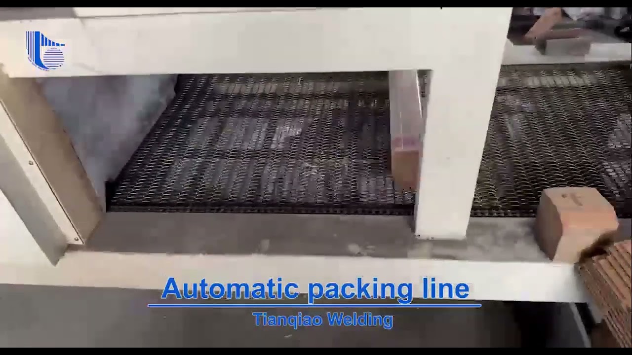 Welding rod factory, automatic packaging video