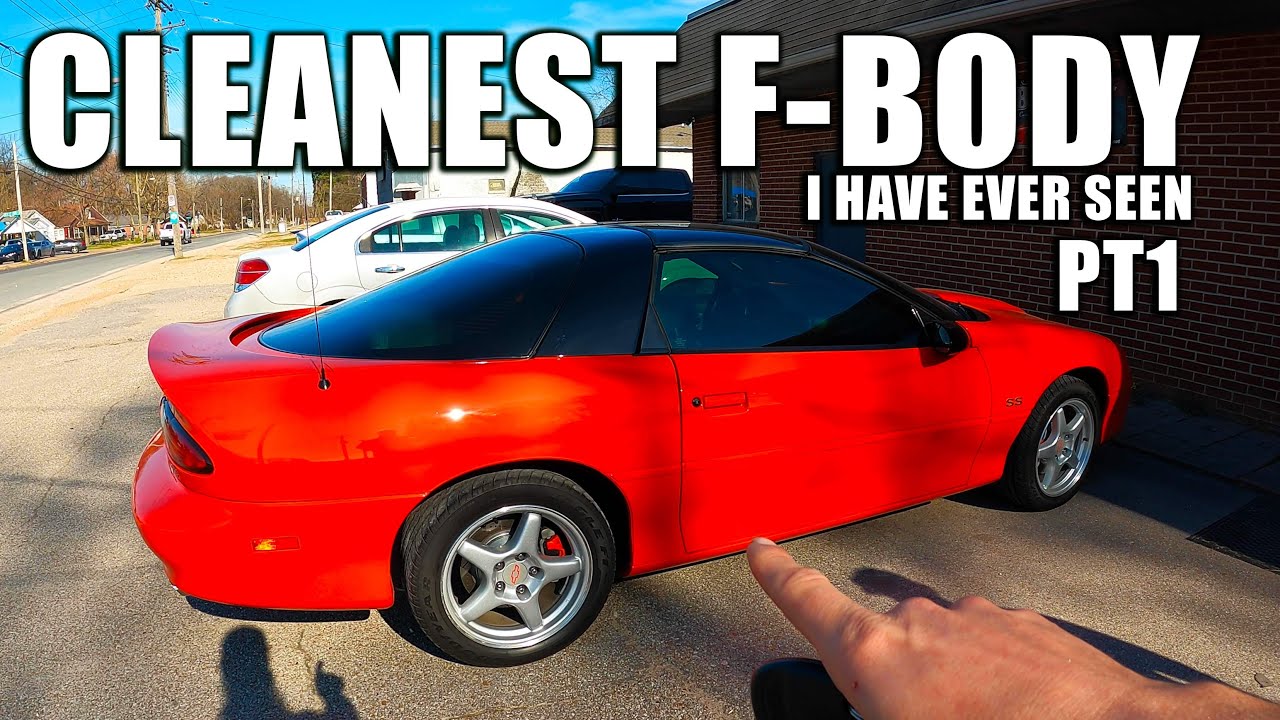 CLEANEST F-Body Camaro I’ve seen (RARE) + J’s INTERNATIONAL SCOUT BUILD!