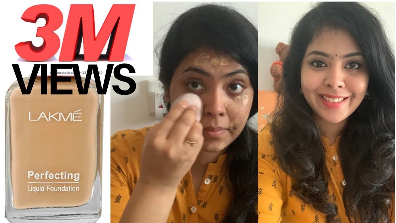 Lakme perfecting Liquid Foubdation | Review & Application With Tips In TELUGU |Affordable Foundation