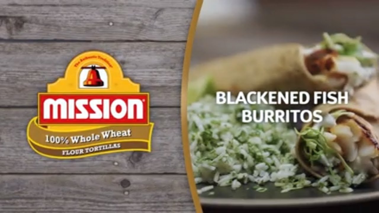 Blackened Fish Burrito Recipe  - Mission Foods