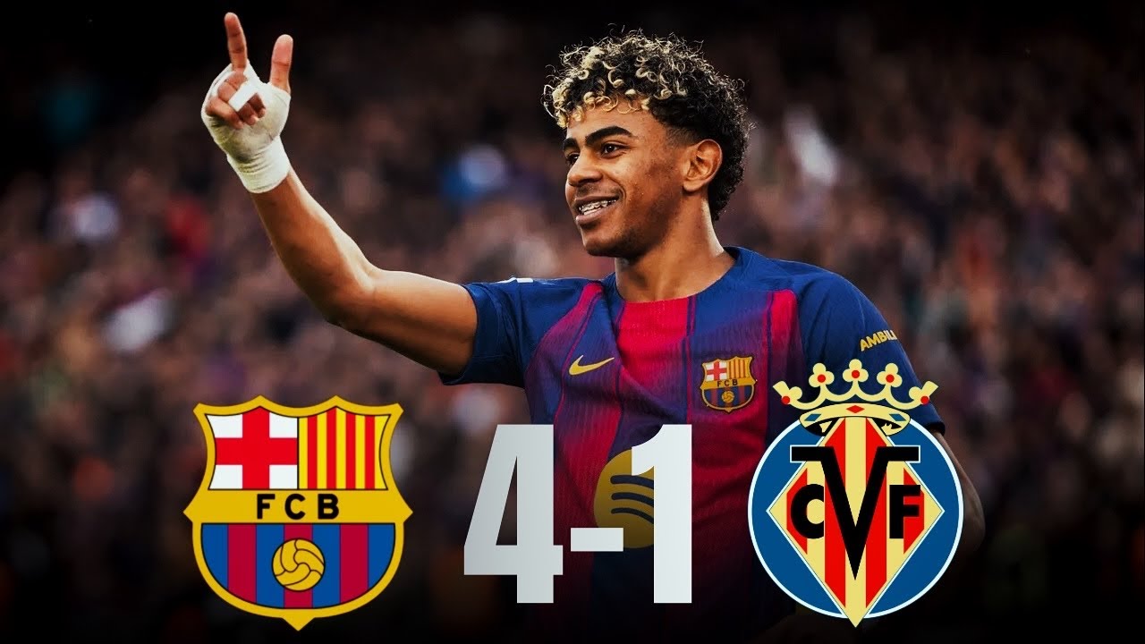 FC Barcelona 4-1 Villarreal | The Match That Proves Barcelona is BACK 🔵🔴 (Lamine Yamal Hat-Trick)