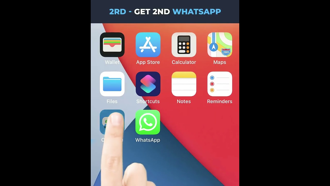 Dual WhatsApp use in IPhone #iPhone #dualwhatsapp #whatsapp #reels #science #technical #tech #views