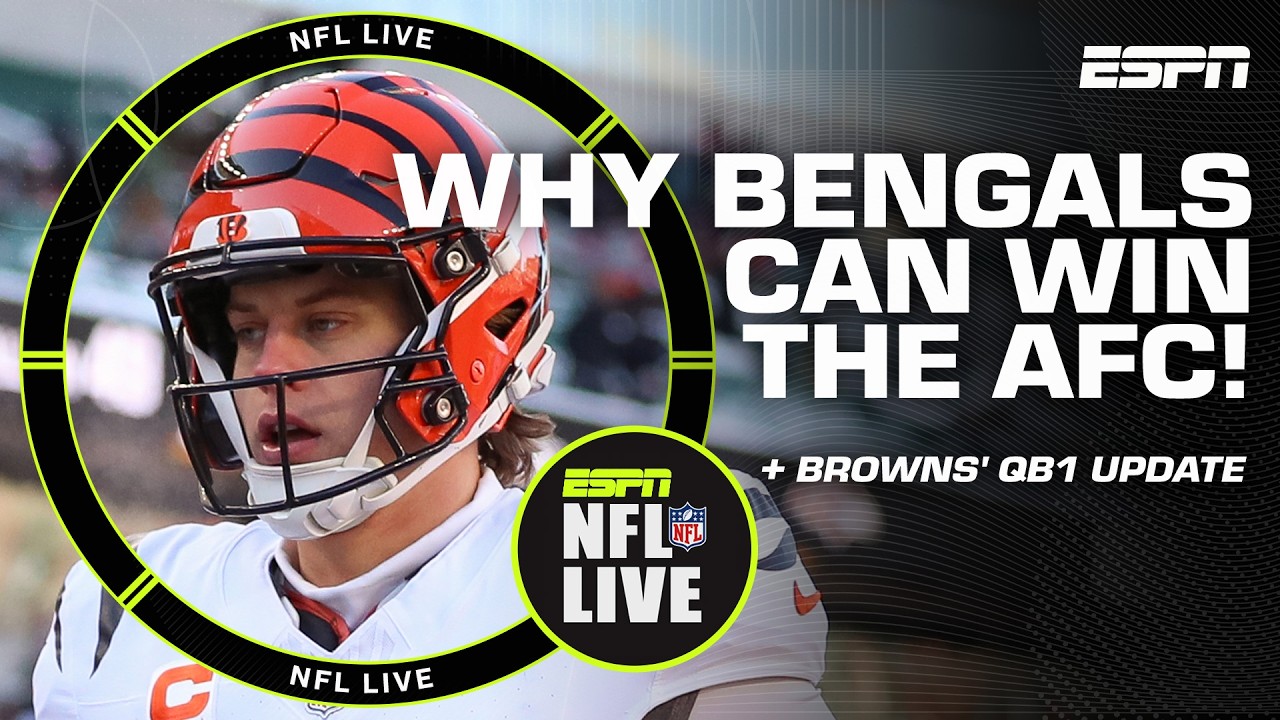 Bengals to THE SUPER BOWL⁉️ Why Cincinnati are Kevin Pelton's favorites to win the AFC | NFL Live